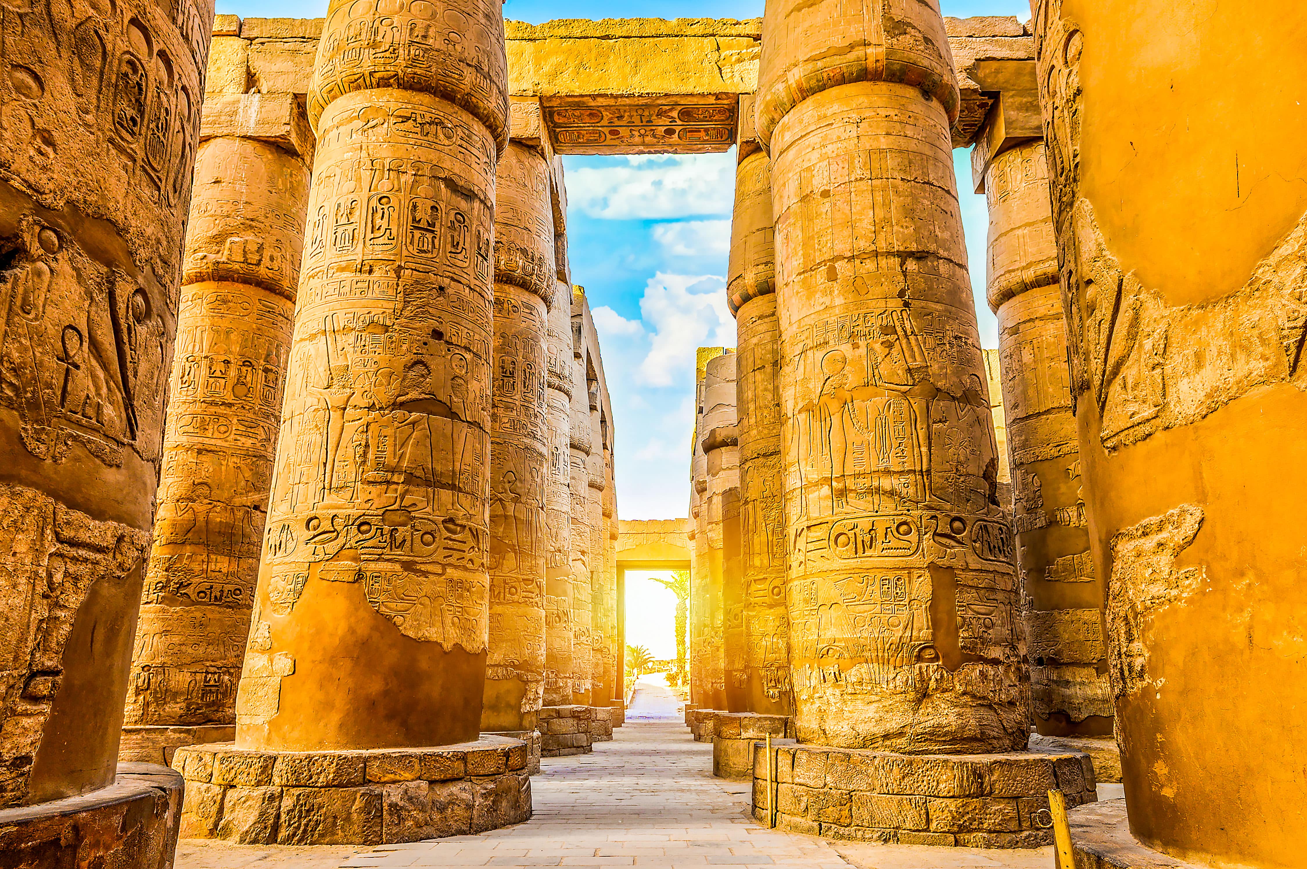 Tempel bei Luxor als Tagesausflug von Hurghada